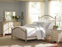 Picture of Nickel Plated Metal Bed
