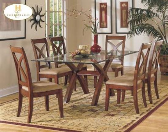 Picture of Rectangular Glass Table