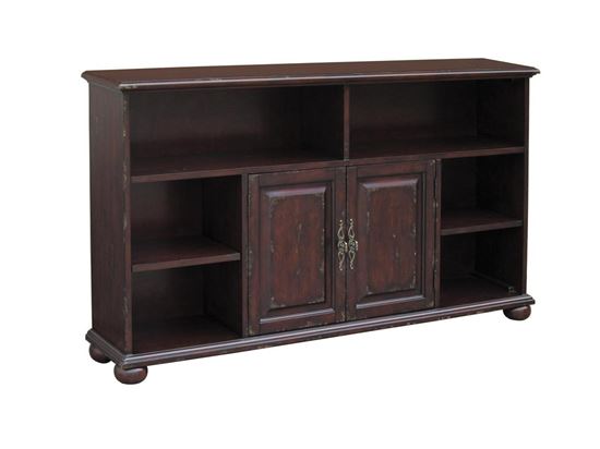 Picture of Pulaski - Distressed Bookcase Console