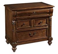 Picture of Vintage European Three Drawer Night Stand