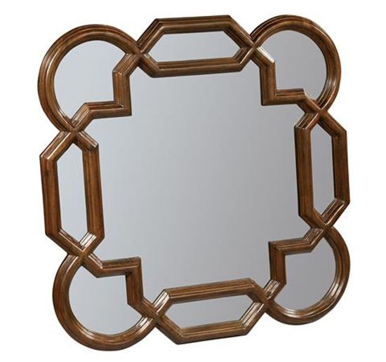 Picture of Vintage European Square Lattice Mirror