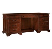 Picture of Weathered Cherry Executive Credenza