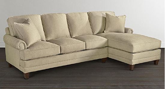 Picture of Custom Upholstery Small Right Chaise Sectional