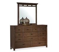 Picture of Promenade Ten Drawer Dresser/Mirror