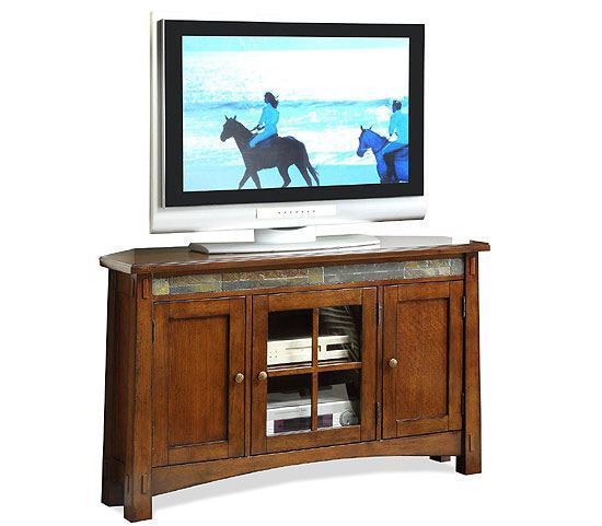 Picture of Craftsman Home Corner TV Console