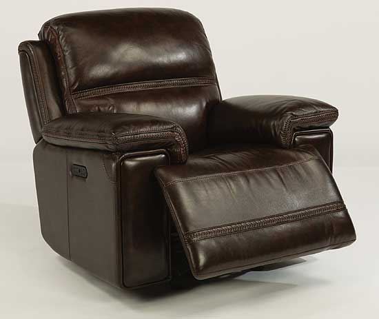 Fenwick Leather Power Gliding Recliner 1659-54PH from Flexsteel furniture