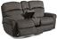 Langston Reclining Loveseat with Console 4504-601 by Flexsteel