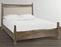 Picture of Bench*Made Maple Live Edge Upholstered Panel Bed