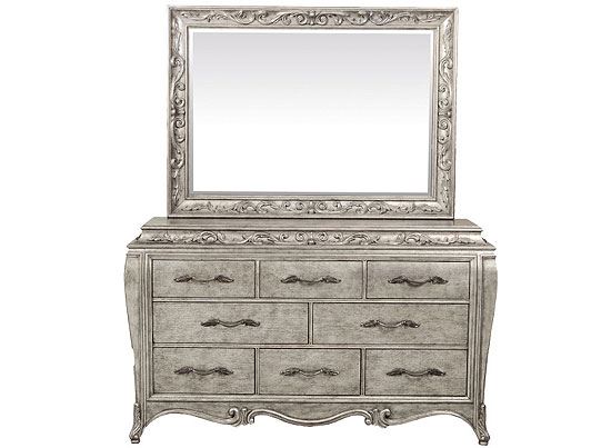 Picture of Rhianna 8 Drawer Dresser with Mirror