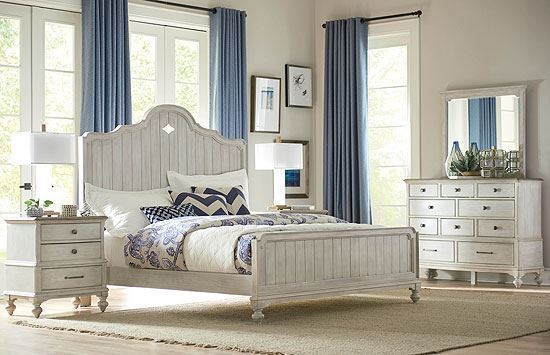Litchfield Bedroom with Sleigh Bed by American Drew