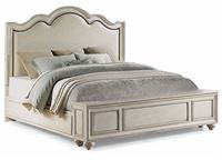 Harmony Queen Upholstered Storage Bed W1070-90QS from Flexsteel furniture