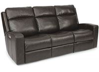 Cody Reclining Leather Sofa with Power Headrest (1820-62PH) by Flexsteel furniture