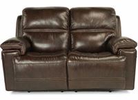 Fenwick Power Reclining Loveseat with Power Headrest 1659-60P from Flexsteel furniture