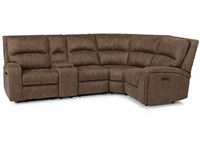 Picture of NIRVANA Reclining Sectional with Power Headrests 1650-SECTPH