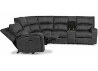 Picture of NIRVANA Reclining Sectional with Power Headrests 1650-SECTPH