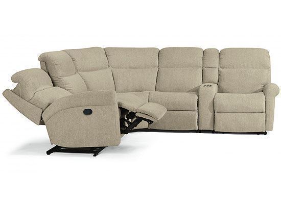 Davis Reclining Sectional (2902-SECT) by Flexsteel furniture