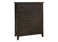 Passageways 5-Drawer Chest 140-115 Charleston Brown from Artisan and Post