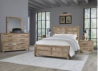 Dovetail Bedroom Collection in a Sun Bleached White finish from Vaughan-Bassett furniture