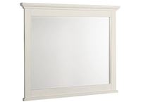 Bungalow Home Landscape Mirror with a Lattice finish from Vaughan-Bassett furniture