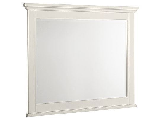 Bungalow Home Landscape Mirror with a Lattice finish from Vaughan-Bassett furniture