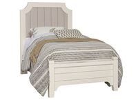 Bungalow Home Upholstered Bed Twin & Full with a Lattice finish