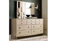 American Drew Anaheim Mirror 923-040 with Dresser from the Lenox collection