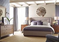 AD Modern Synergy Bedroom Collection with Astro Upholstered Bed by American drew furniture