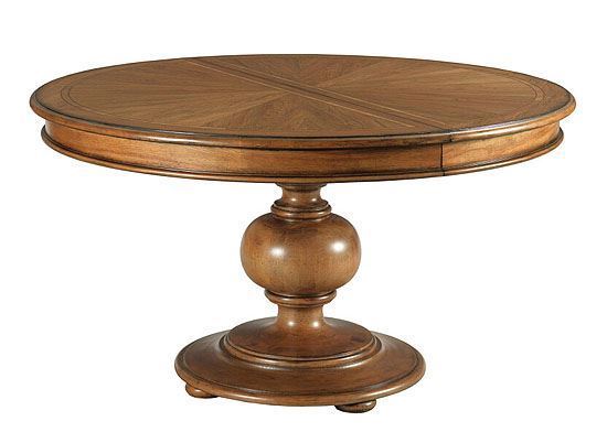 BERKSHIRE HILLCREST ROUND DINING TABLE COMPLETE -  011-701R AMERICAN DREW