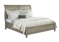 SAVONA KING ANNA SLEIGH BED COMPLETE - 654-306R AMERICAN DREW