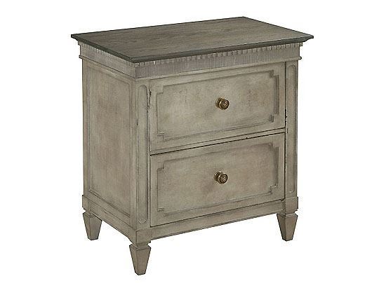 AMERICAN DREW SAVONA AX TWO DRAWER NIGHTSTAND - 654-420