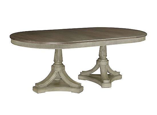 AMERICAN DREW SAVONA FRIEDRICK DINING TABLE COMPLETE - 654-744R 