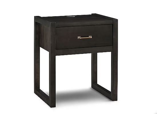 assett Braddock Braddock Maple Charging Bedside Table - 2224-0271A