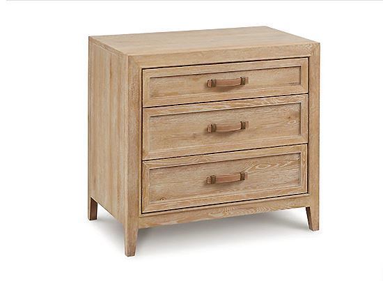 Courtland 3 Drawer Nightstand - 2571-0270 Bassett