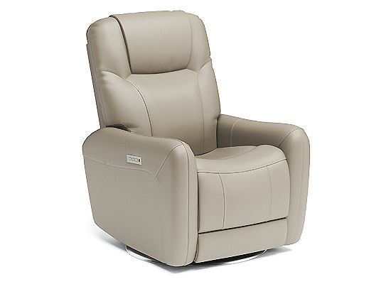 Degree Swivel Power Recliner with Power Headrest and Lumbar - 1514-52PH by Flexsteel Furniture