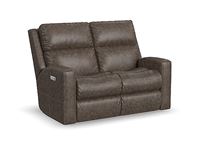 Score Power Reclining Loveseat with Power Headrests and Lumbar - B3805-60L by Flexsteel Furniture