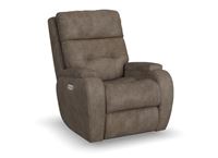 Flexsteel Furniture, Strait Power Recliner with Power Headrest - B3906-50H