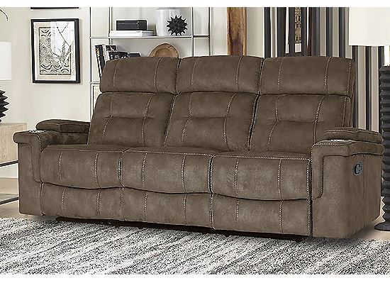 PARKER HOUSE DIESEL MANUAL - COBRA BROWN MANUAL SOFA - MDIE#832-CBR