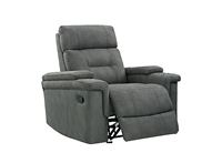 PARKER HOUSE DIESEL MANUAL - COBRA GREY MANUAL GLIDER RECLINER -MDIE#812G-CGR