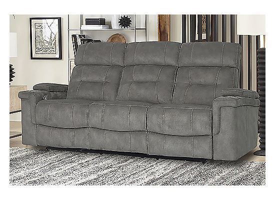 PARKER HOUSE DIESEL POWER - COBRA GREY POWER SOFA - MDIE#832PH-CGR