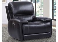 PARKER HOUSE EMPIRE - VERONA BLACKBERRY POWER RECLINER - MEMP#812PH-VBY