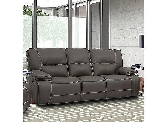 PARKER HOUSE SPARTACUS - HAZE POWER SOFA - MSPA#832PH-HAZ