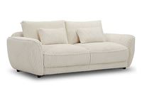 PARKER HOUSE UTOPIA - MEGA IVORY SOFA - 2 CUSHION SEAT WITH LUMBAR PILLOW - SUTP#932-MGIV