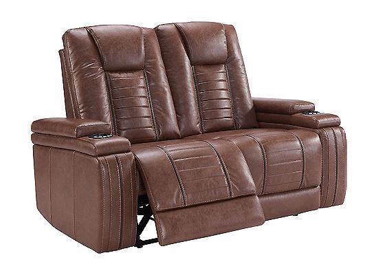 PARKER HOUSE MEGATRON - UMBER POWER LOVESEAT- MMEG#822PH-UMB