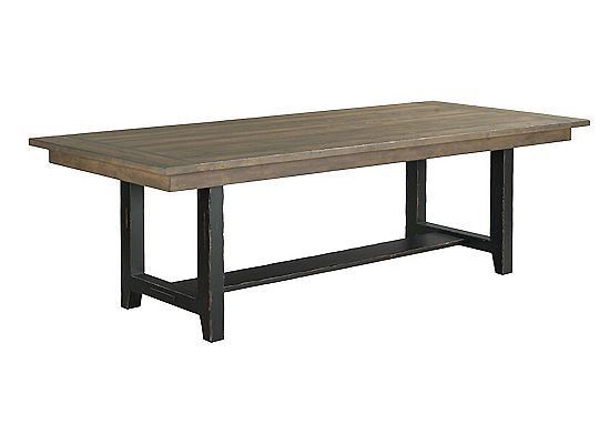 KINCAID 96" SIGMON TRESTLE TABLE MILL HOUSE COLLECTION ITEM # 860-745