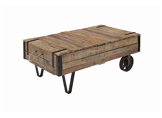 KINCAID INDUSTRAL CART COCKTAIL TABLE MODERN CLASSICS COLLECTION ITEM # 69-2025