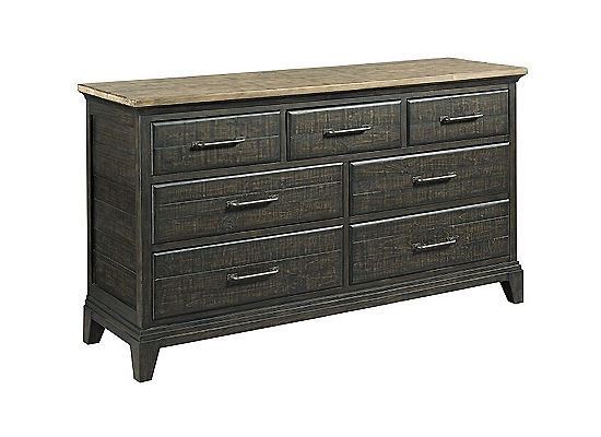 KINCAID FARMSTEAD DRESSER - PLANK ROAD COLLECTION - ITEM # 706-120C