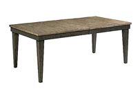 KINCAID RANKIN RECTANGULAR LEG TABLE PLANK ROAD COLLECTION ITEM # 706-744C