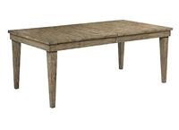 KINCAID RANKIN RECTANGULAR LEG TABLE PLANK ROAD COLLECTION ITEM # 706-744S