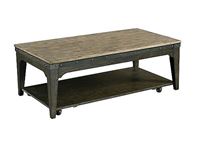 KINCAID ARTISANS RECTANGULAR COCKTAIL TABLE PLANK ROAD COLLECTION ITEM # 706-910C