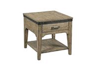KINCAID ARTISANS RECTANGULAR DRAWER END TABLE PLANK ROAD COLLECTION ITEM # 706-915S